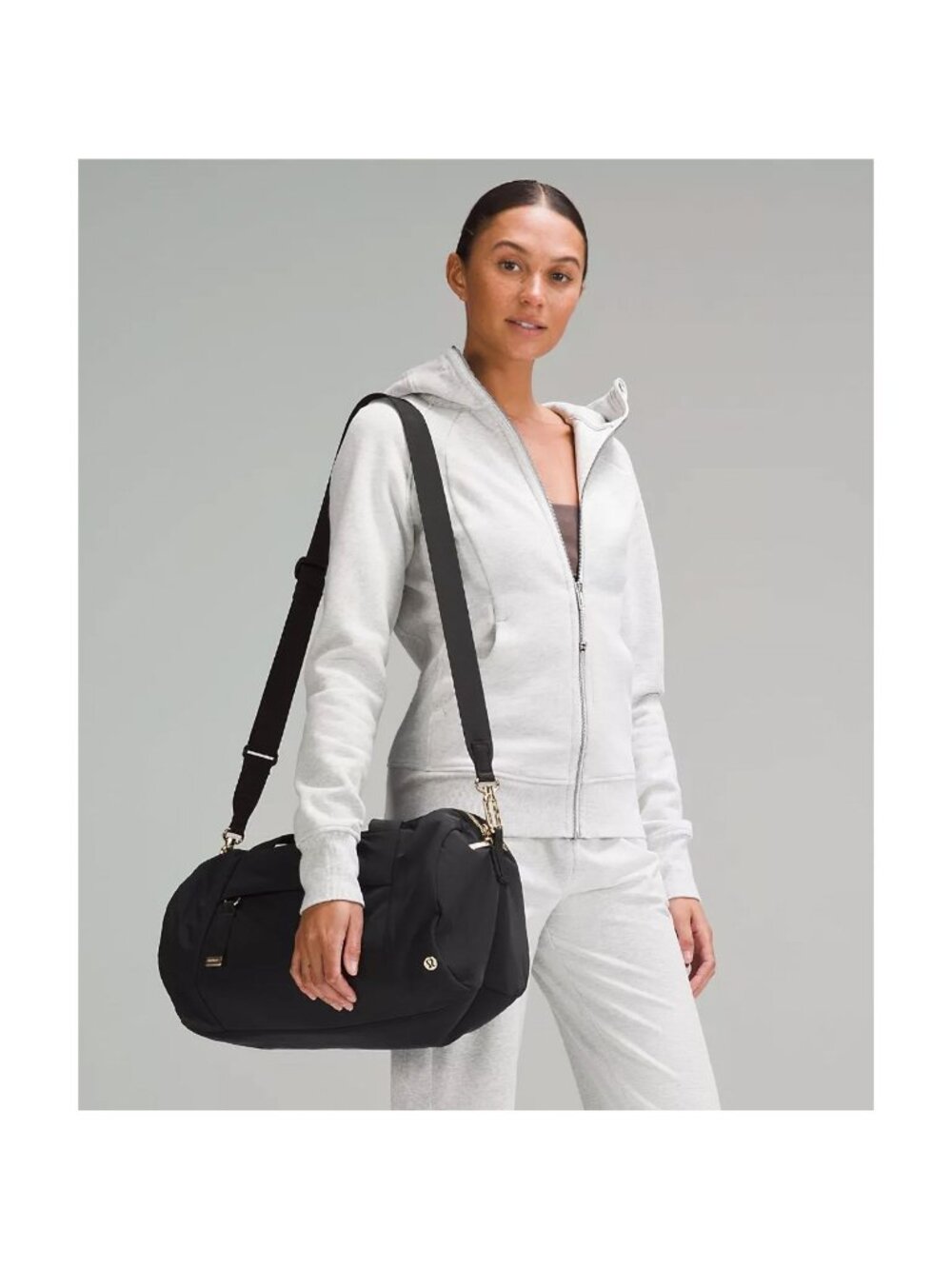 Lululemon On My Level Duffle Bag 16L Black OS